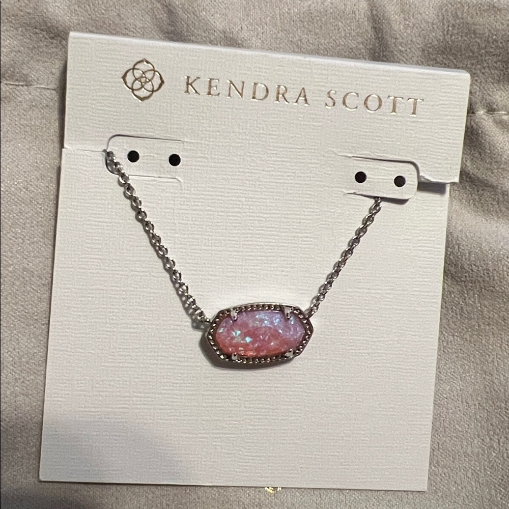 Kendra Scott Elisa Pink Necklace